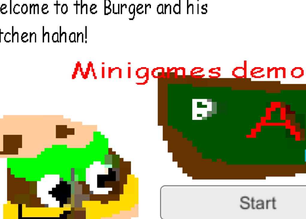 Games like Burger and his kitchen Minigames demo!