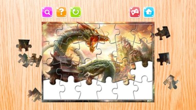 Cartoon Puzzle Jigsaw Puzzles Box for Fantasy Image