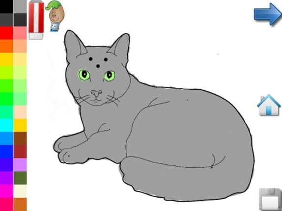 Coloring Book : Cats &amp; Kittens screenshot