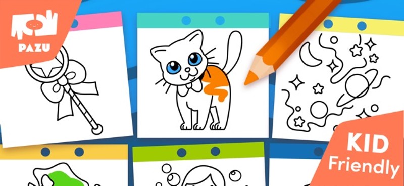 Coloring games for kids 2-6 screenshot