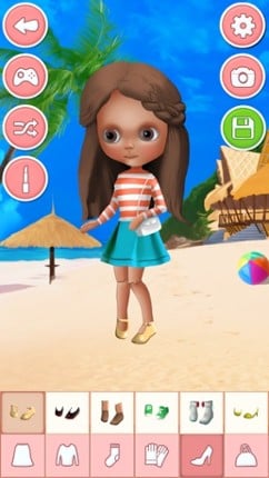 Dress up fashion dolls - make up games screenshot