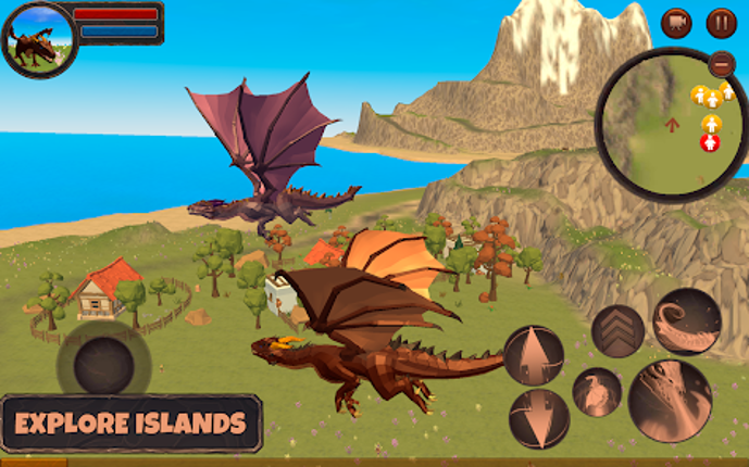 Dragon Simulator 3D screenshot