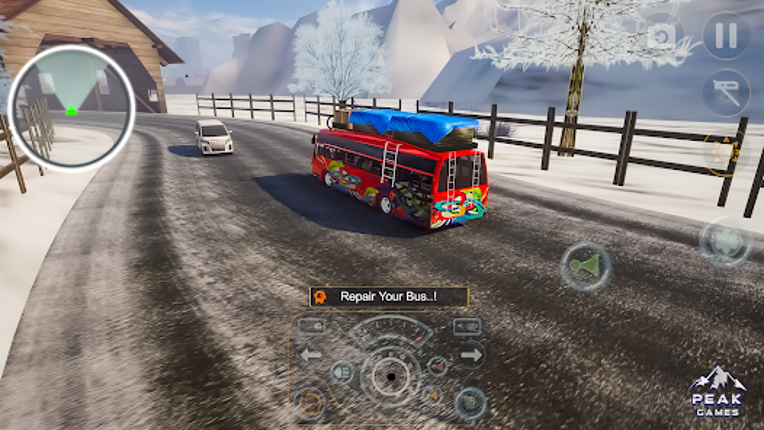 Indian Bus Game Bus Driving 3D screenshot