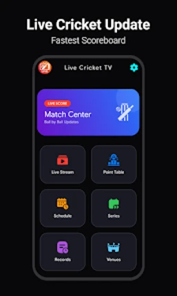 Live Cricket TV Streaming Image