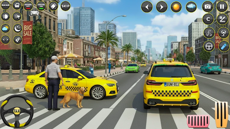 Taxi Car Driving: Taxi Games Image