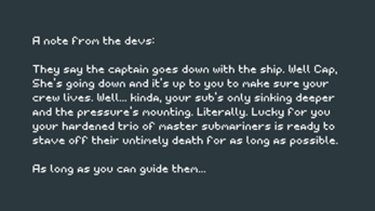A Sinking Feeling screenshot