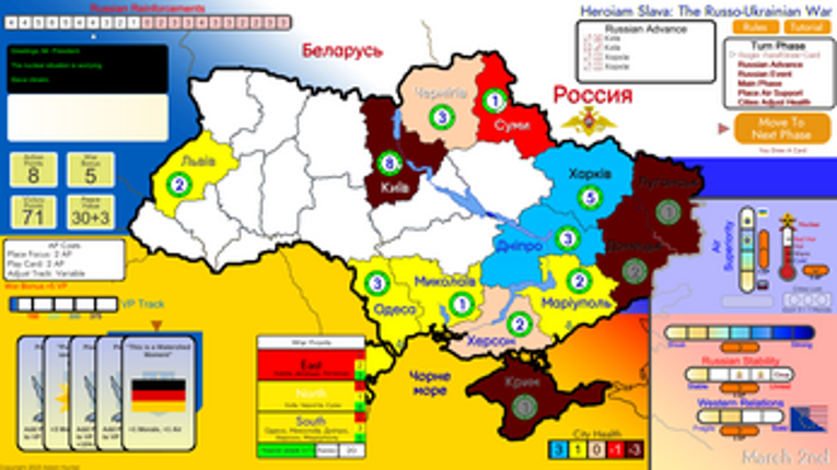 Heroiam Slava: The Russo-Ukrainian War Image