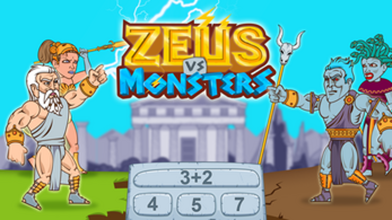 Zeus vs Monsters - Math Game Image