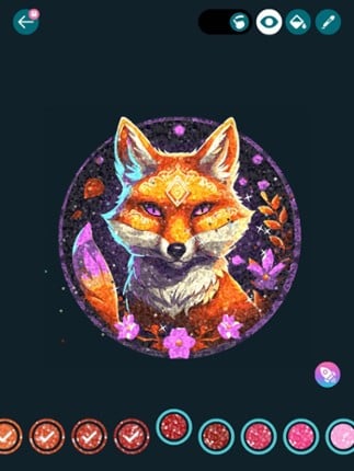 Glitty: color by sprinkling screenshot