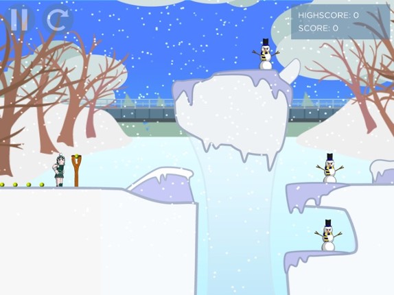 Grumpy Snowmen screenshot
