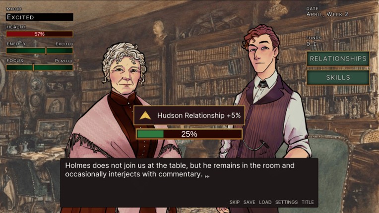 Hearth & Holmes screenshot