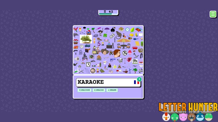 Letter Hunter screenshot