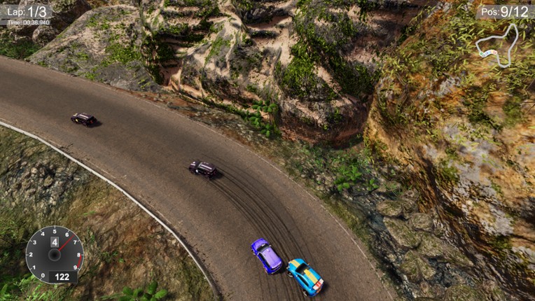 Neon Curves Racing screenshot