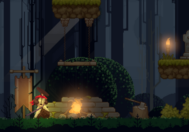 Samurai Sidescroller screenshot