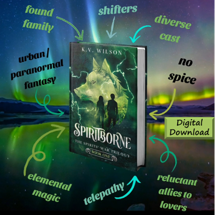 Spiritborne (The Spirits' War Trilogy, #1) Image