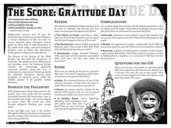 The Score: Gratitude Day Image
