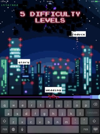 Typing Rush Master screenshot