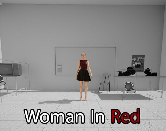 Woman In Red Image