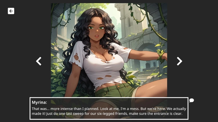 A Lucky Hunt With : Myrina screenshot