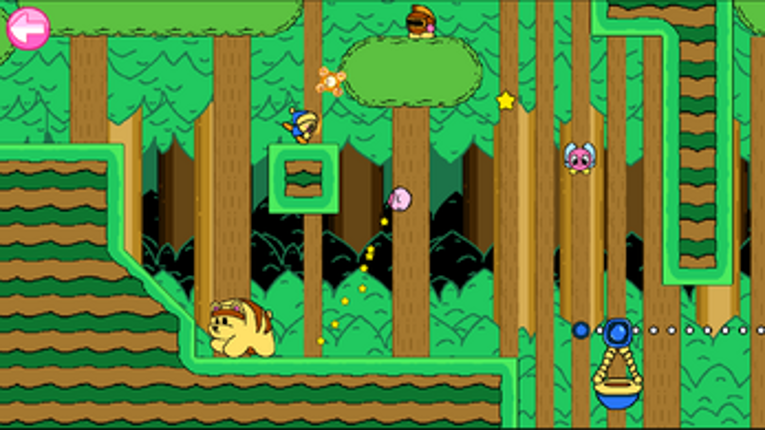 Aim! Kirby's Spring Shot screenshot