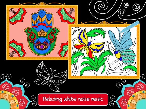 Balance Art Class: Stress Relieving Coloring Book for Adults FREE Image