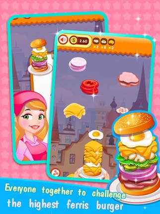 Burger Tower - Build &amp; Match &amp; Cooking Games Image