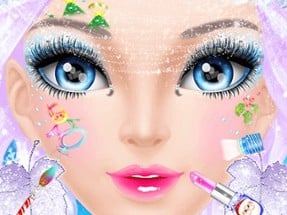 Christmas Makeup Salon Image