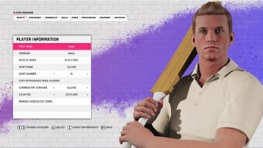 Cricket 22 - Academy Creation Tools Image