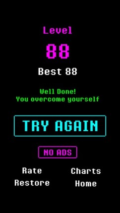 Dac Fall Pixel jump down on series of platform to underground Image