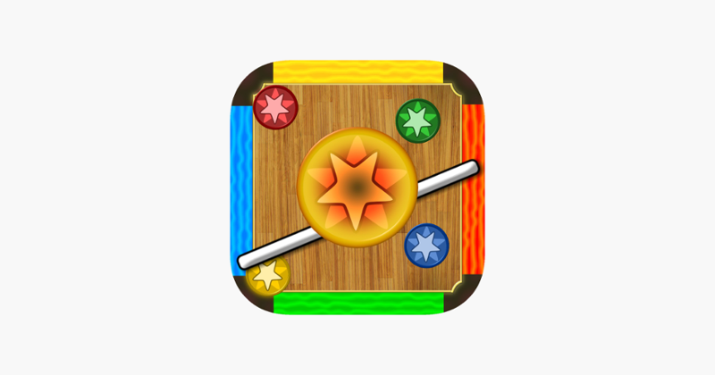 Draw Hockey Free HD - Play 1, 2 and 4 Player In The Best Wooden Tabletop Air Hockey Game Image