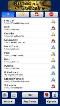 Free Cell Solitaire screenshot