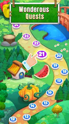 Farm Flowers Coin Party Dozer screenshot