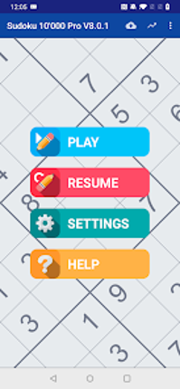 Sudoku 10'000 Pro screenshot