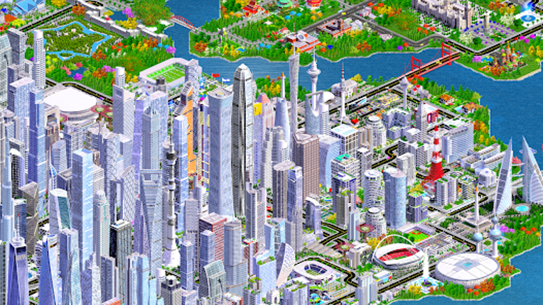 Designer City: building game screenshot