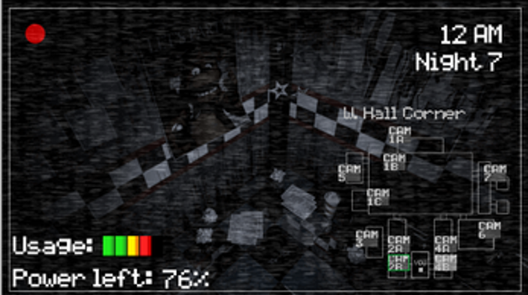 FNaF 1 PSP recreation screenshot