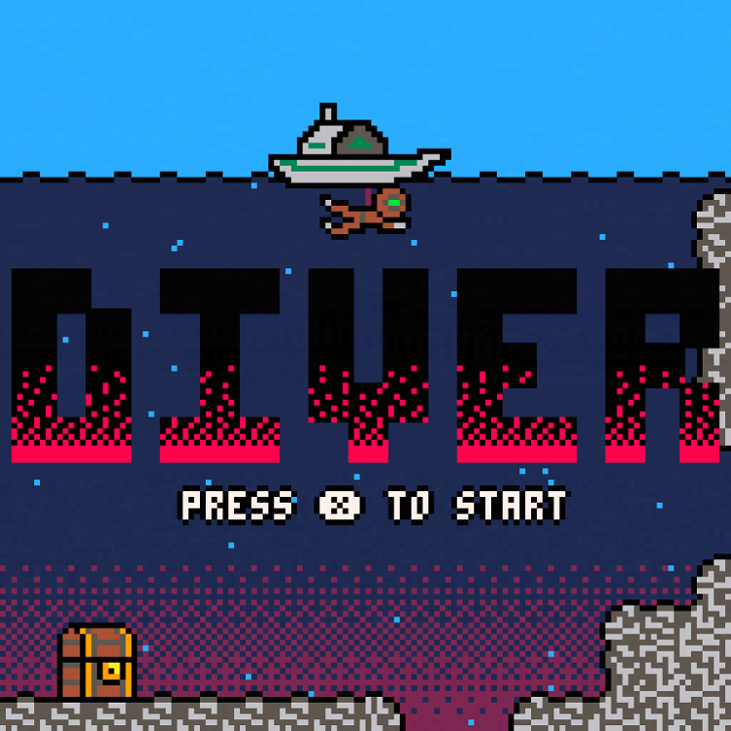 Games like DIVER [PICO-8 Adventure Game]