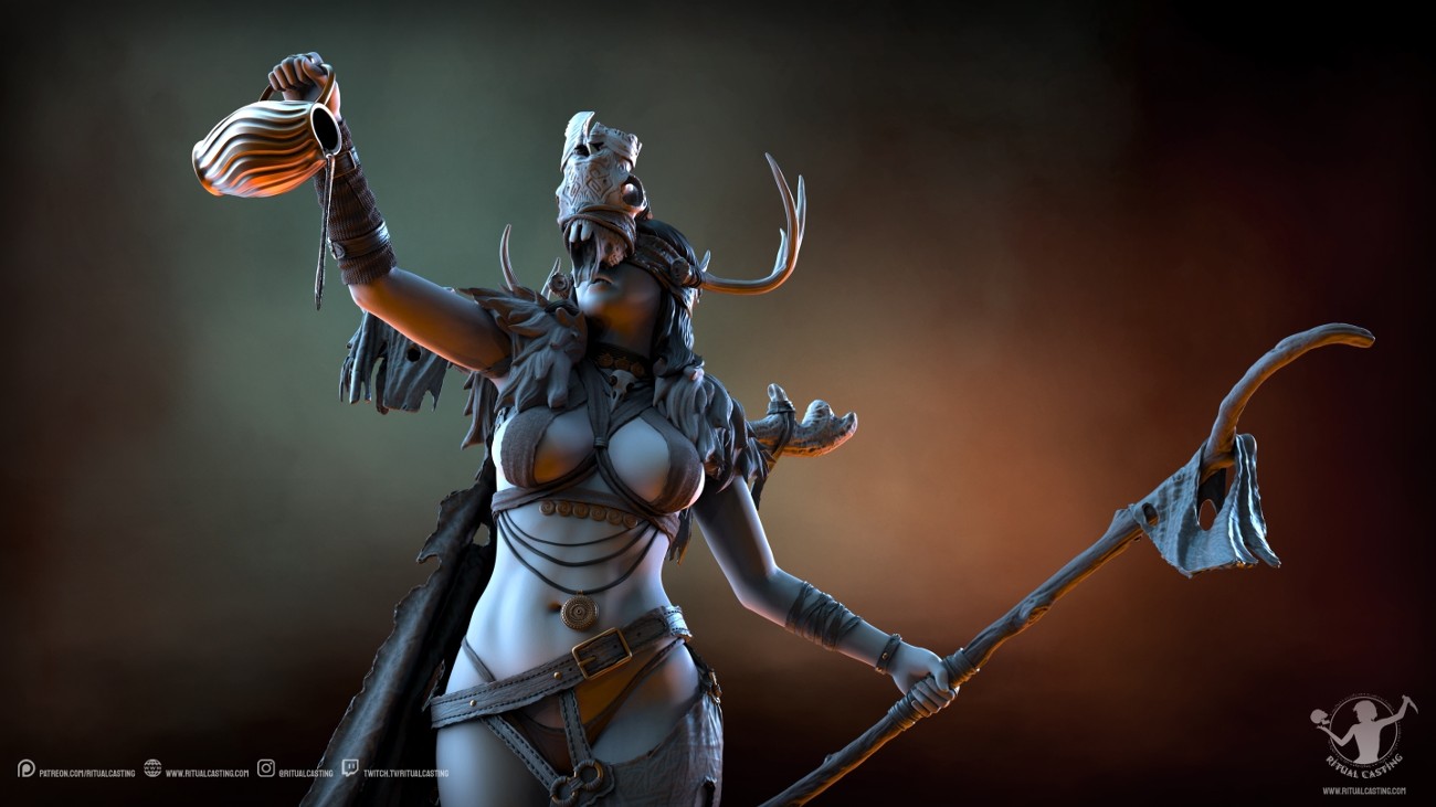 Games like Ritual Casting September 2022 Release - Ronelle, the Seeress