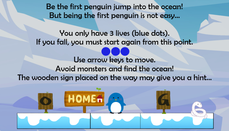 The First Penguin Image