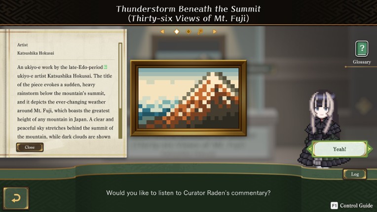 Juufuutei Raden's Guide for Pixel Museum screenshot