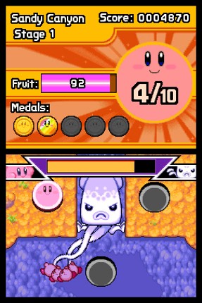 Kirby Mass Attack screenshot