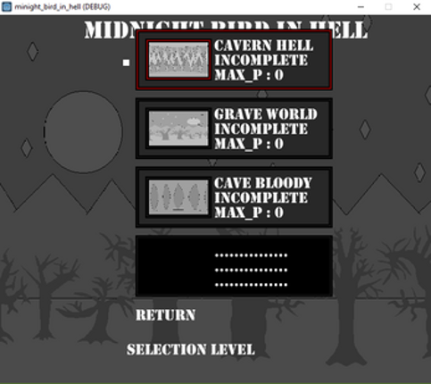 midnight bird in hell screenshot