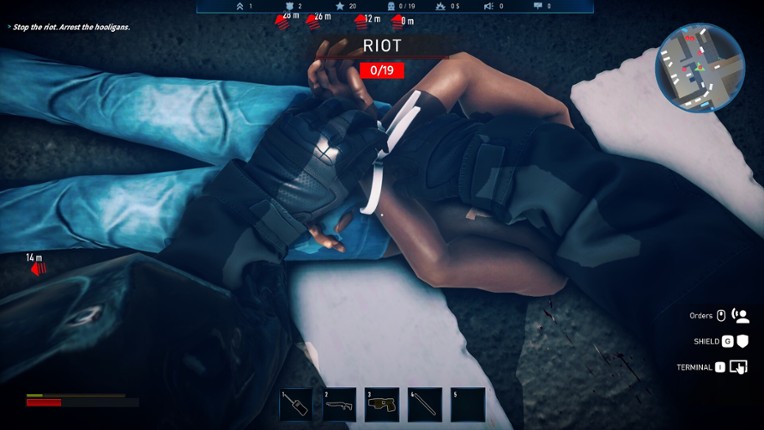 Riot Control Simulator: Rookie Day screenshot