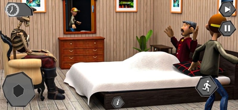 Scary Secret Neighbor 3D Game screenshot
