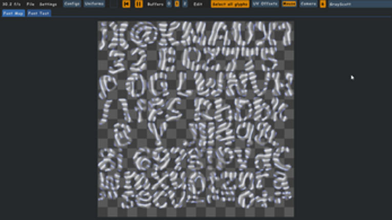 SdfFontDesigner v0.0.2485 screenshot