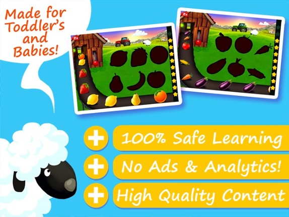 Shapes &amp; Colors Farm Puzzles screenshot