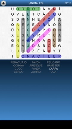 Sopa de Letras - Español screenshot