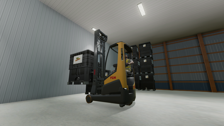 TCM RTL 140 Narrow Aisle Forklift Image