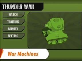 Thunder War: 3D Tank Shooting Image