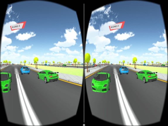 VR Real Traffic Road Crossing For Virtual Glasses screenshot