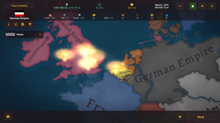 Warnament screenshot